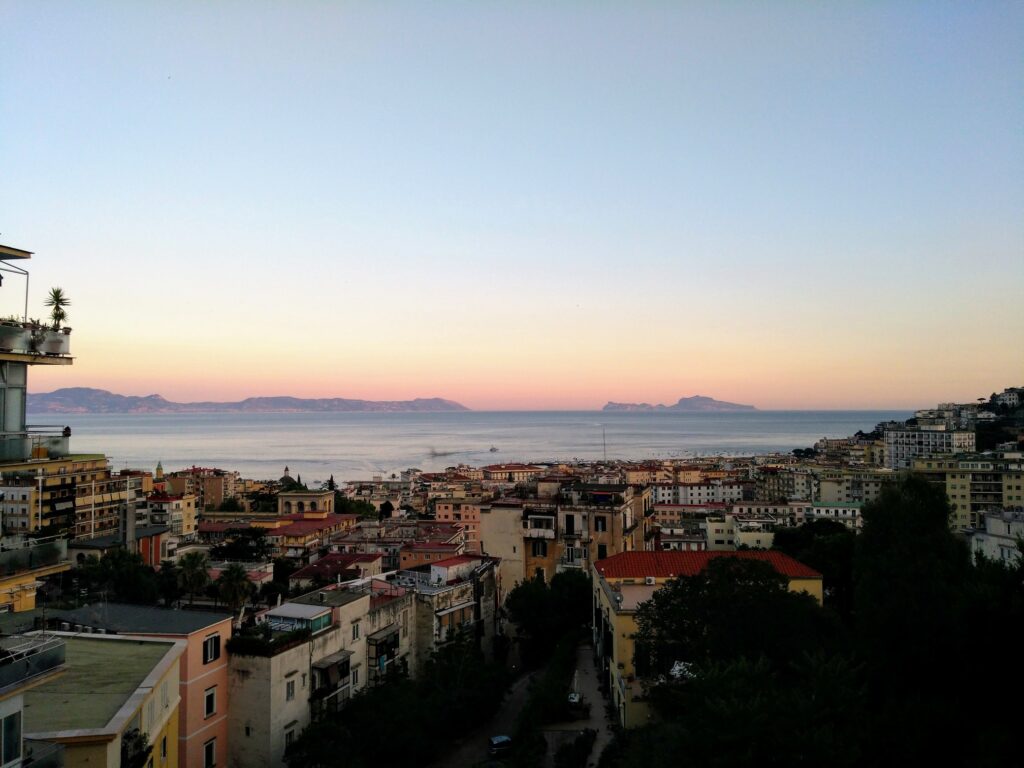 Sunset of the Bay of Naples